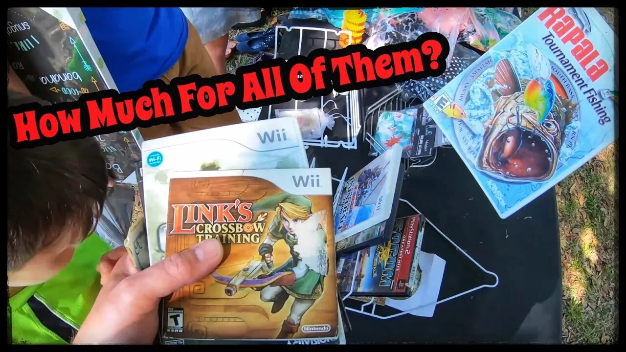 All Yards Sales Are NOT Created Equal (Live Video Game Hunting)