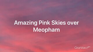 Amazing Pink Skies over Meopham - Wed 06/Jul/22