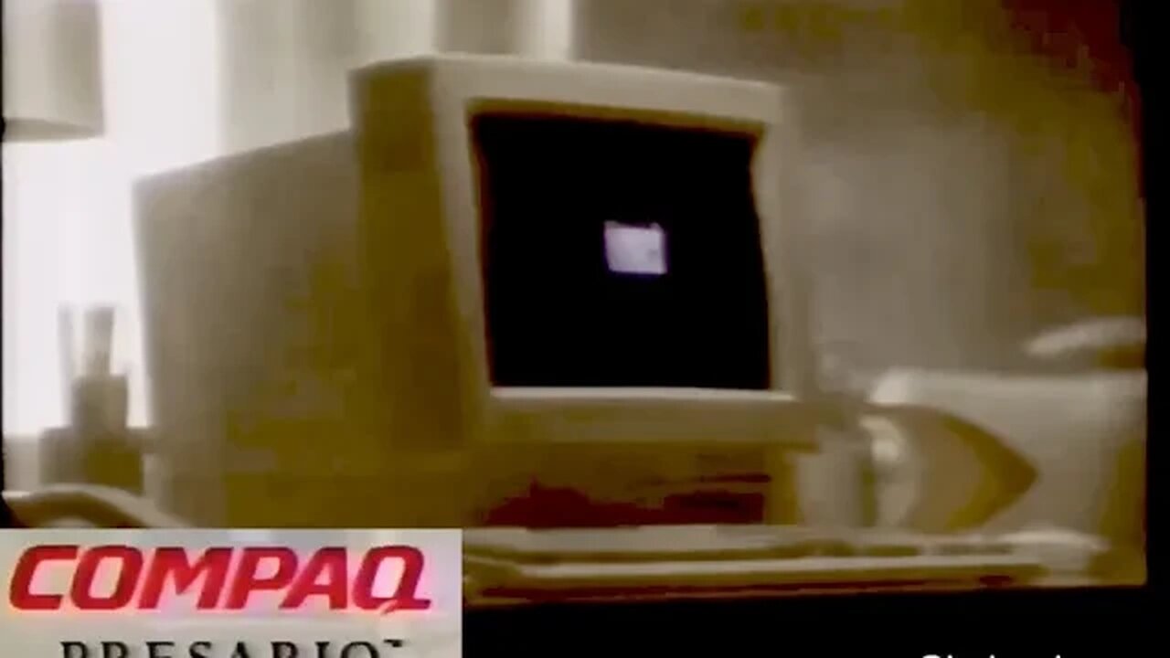 1993 Compaq Presario Desktop Computer Commercial (90's Tech)