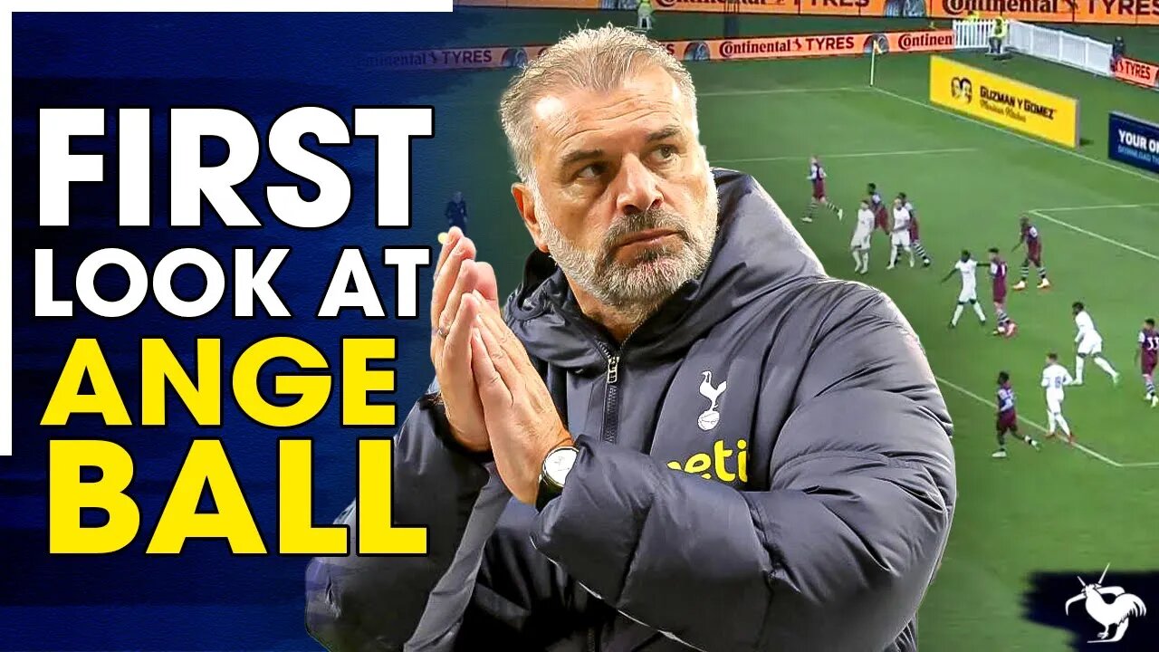 TOTTENHAM TACTICS The First Look At ANGE BALL!