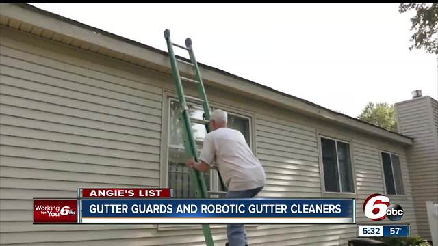 Gutter guards can help ease the stress of home maintenance