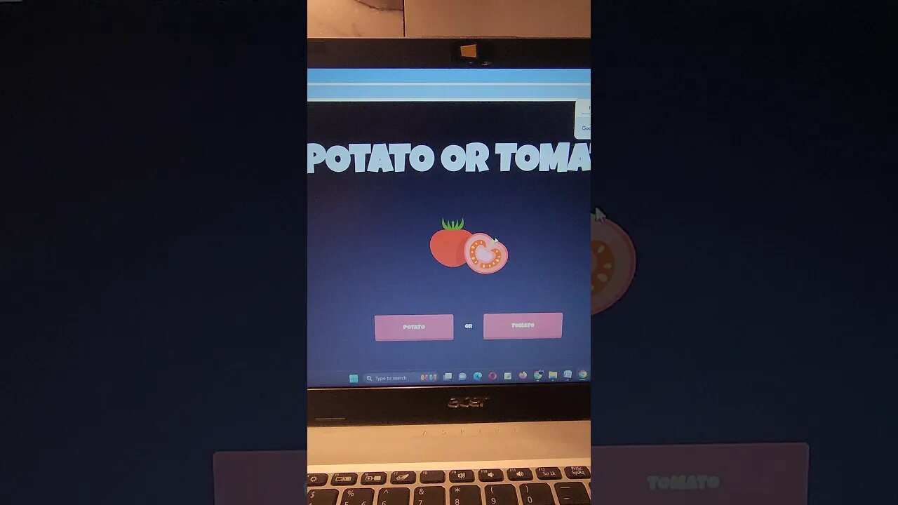 Google fun tricks no.186 (potato or tomato) #shorts #youtubeshorts