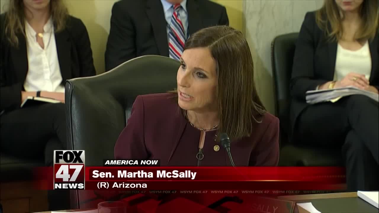 Arizona Sen. Martha McSally says she was raped by a superior officer while serving in the Air Force