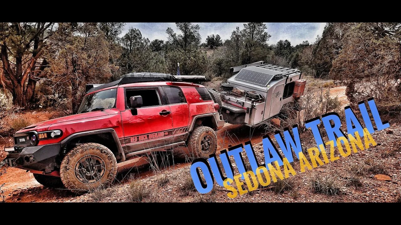 Outlaw Trail, a Sedona Arizona iconic trail