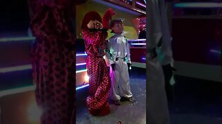 SUPER PULO NINJA, DO FOFÃO, BEN10, POPEYE E OLÍVIA DANÇANDO NA CARRETA DA ALEGRIA TREM BALADA 80