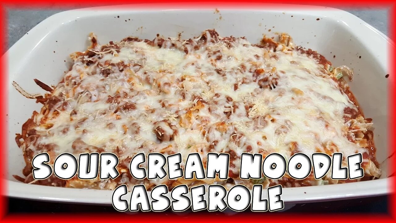 Sour Cream Noodle Casserole