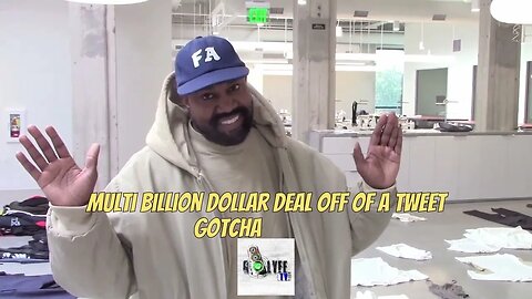 Ye says no other person will end a multi billion $ deal with a TWEET 😅