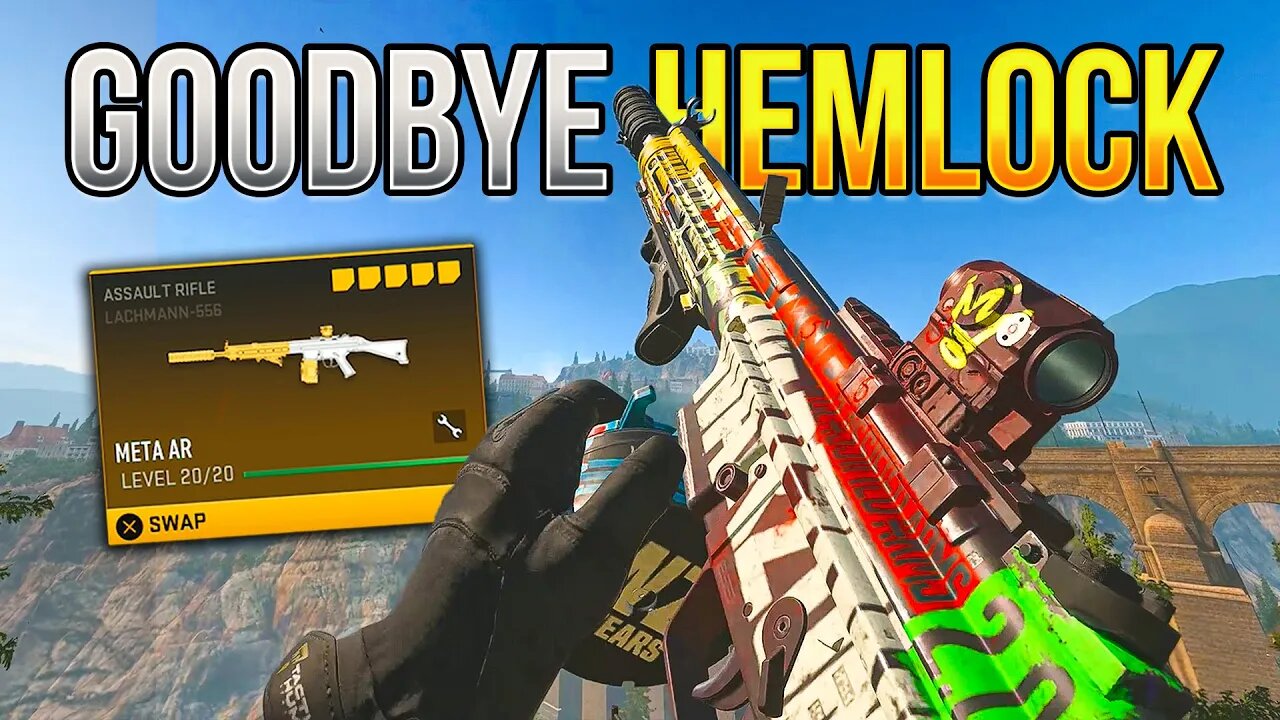 Goodbye ISO Hemlock... There is a NEW AR META in Warzone!