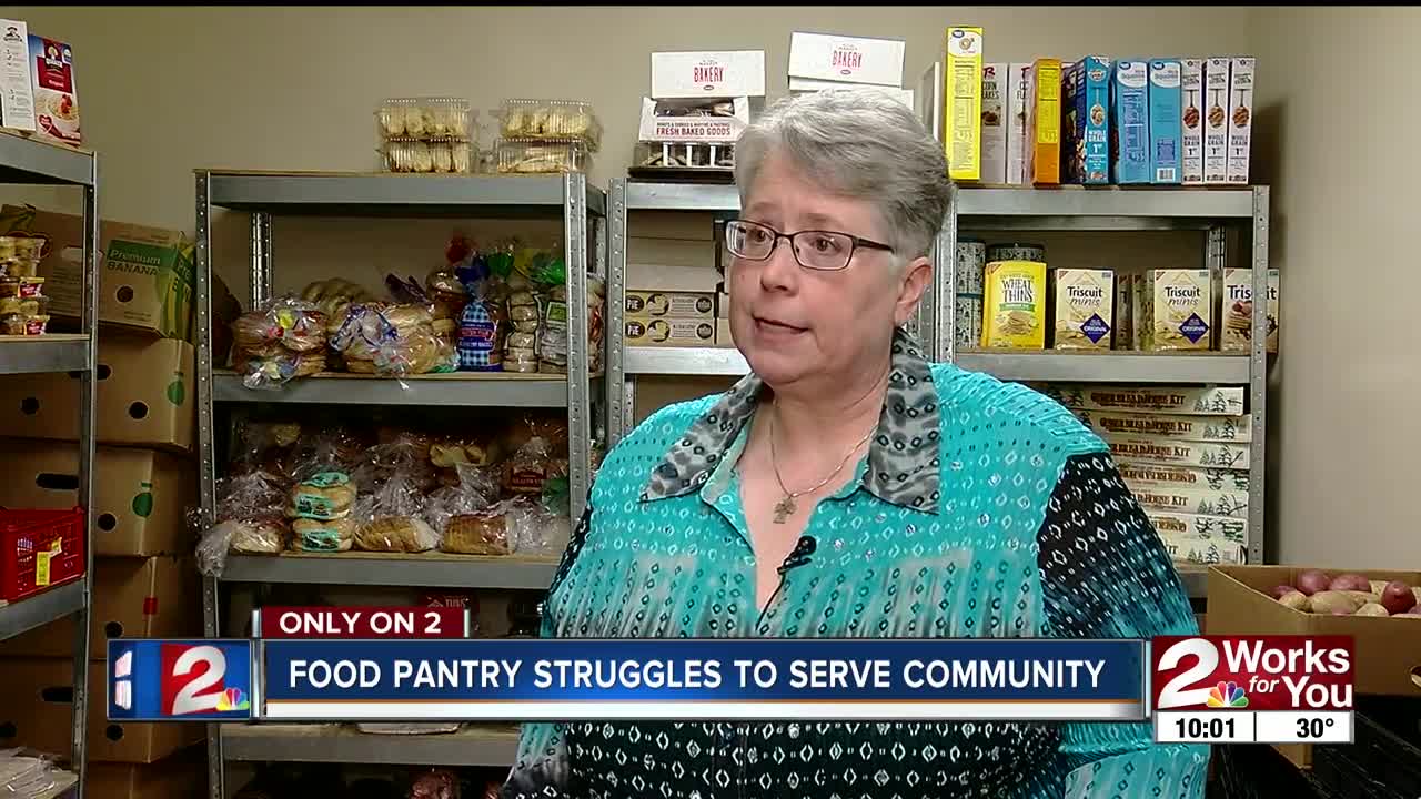 Food pantry struggles to serve community