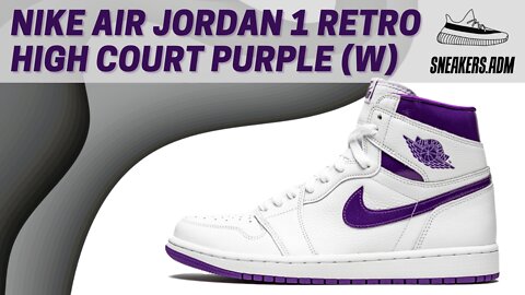 Nike Air Jordan 1 Retro High Court Purple (W) - CD0461-151 - @SneakersADM