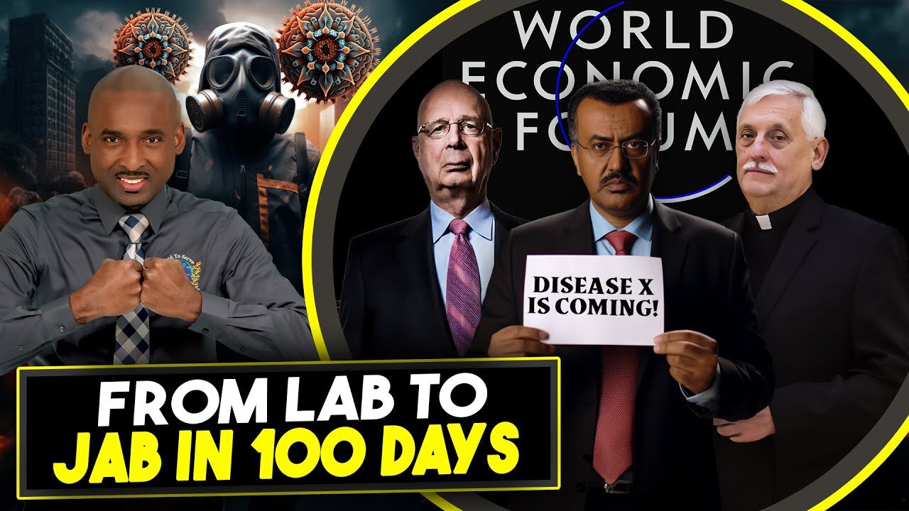 Disease X from Lab To Jab In 100 Days.Merchants,Jesuits Drunk w/ Blood & Money.Ounce of Prevention