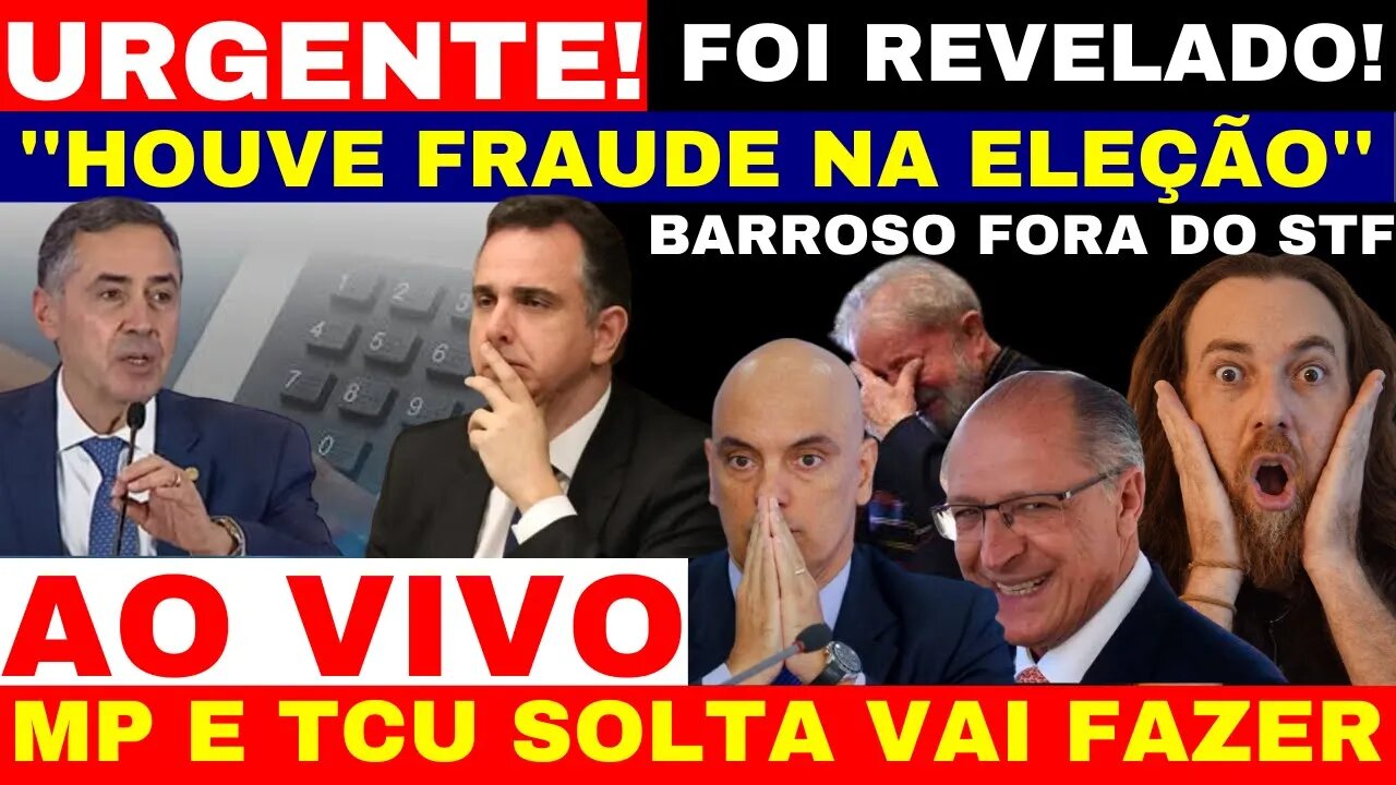 FOI REVELADO AGORA MP E TCU ACABA DE SOLTAR BOMBA! BOLSONARO SE MANIFESTA A VERDADE VENCEU! BARROSO