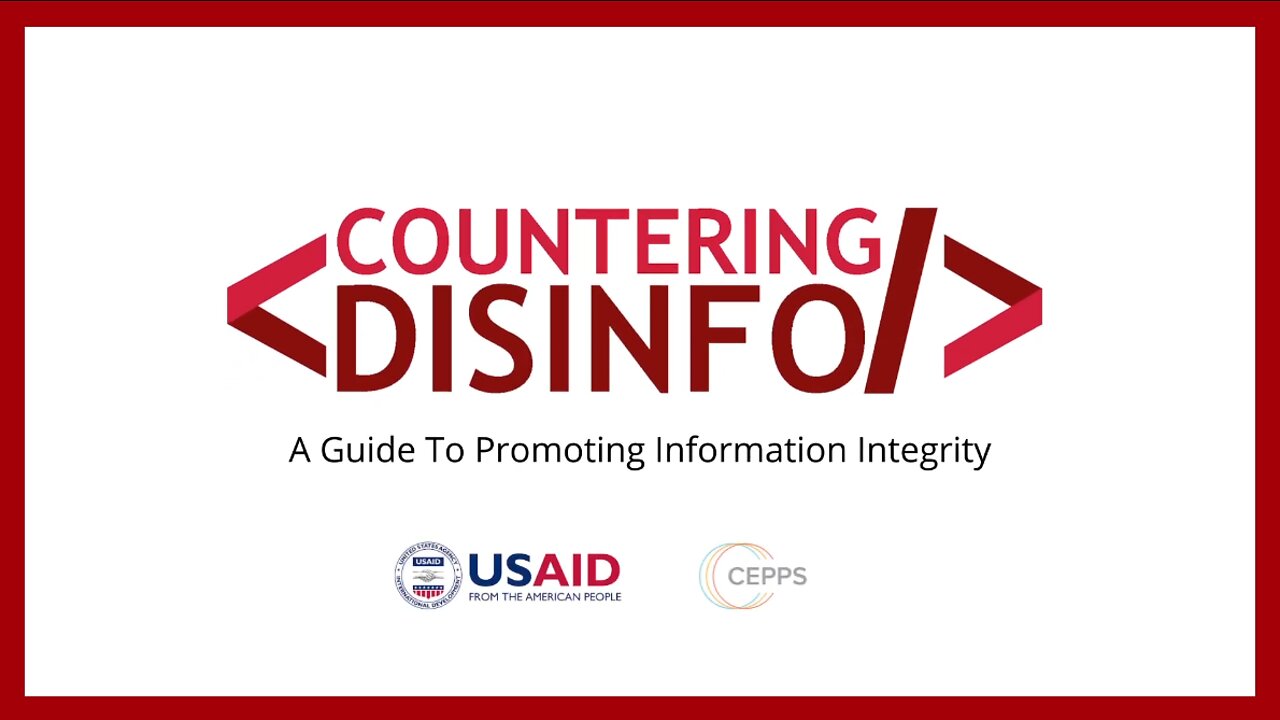 USAID and NED-funded "Countering Disinformation" Guidebook For Digital Censorship