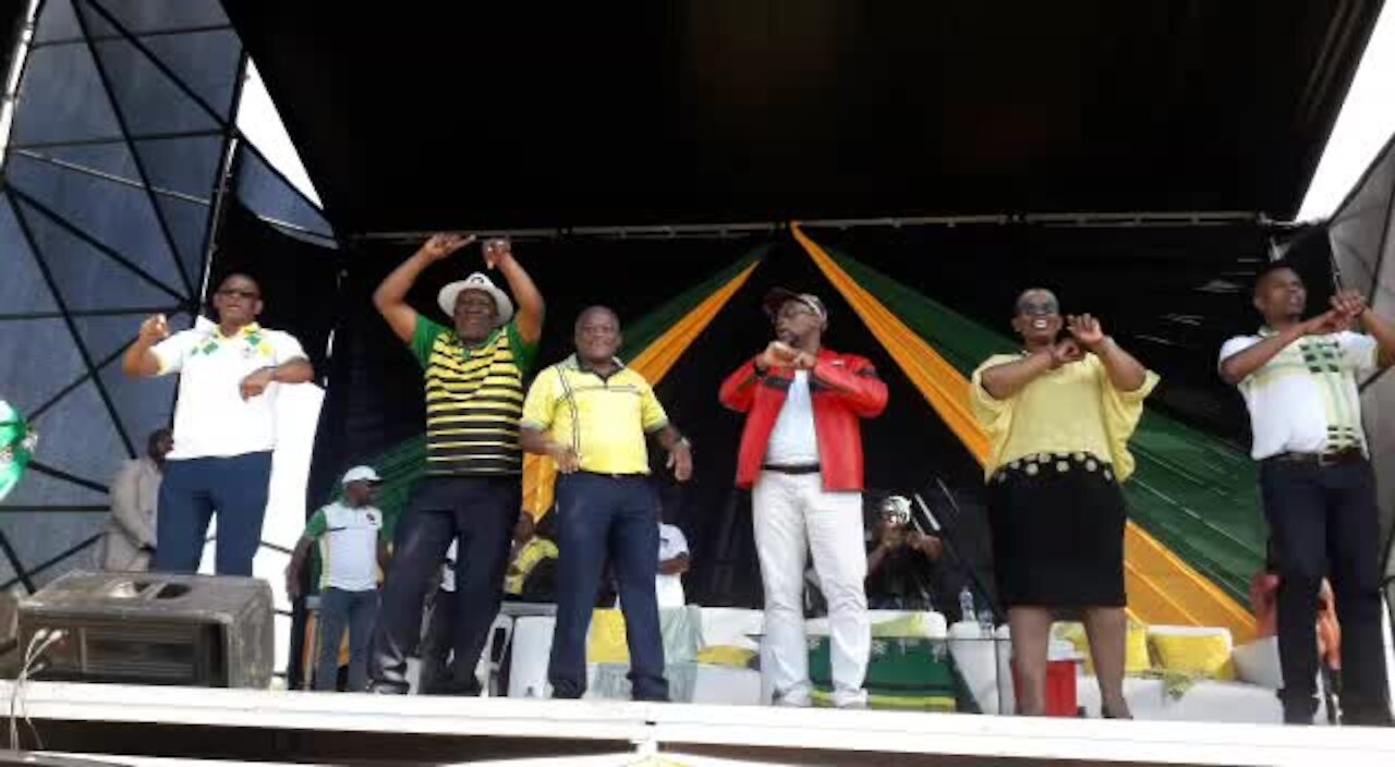 SOUTH AFRICA - Durban - ANC campaign trail at Moses Mabhida Stadium (Video) (woc)