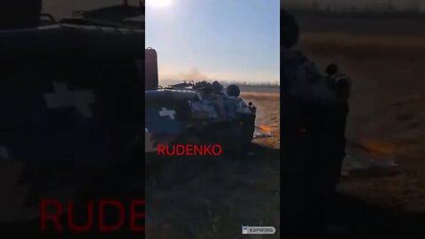 Ukraine War - Ambushed Ukraine APC