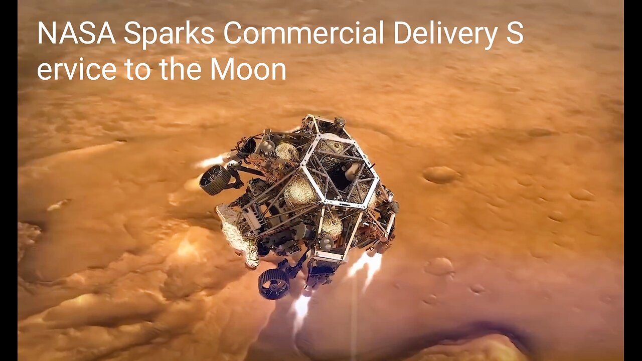 NASA Sparks Commercial Delivery Service to the Moon
