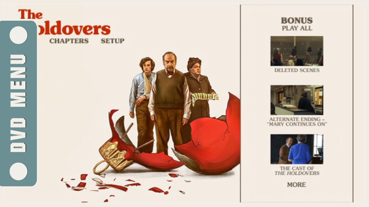 The Holdovers - DVD Menu