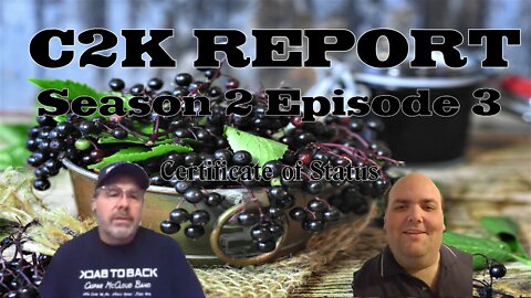 C2K Report S2 E0003: Certificate of Status