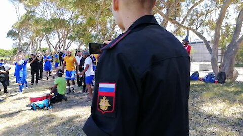 SOUTH AFRICA - Cape Town - Russia China SA NAVY Soccer Tournament (Video) (2Si)