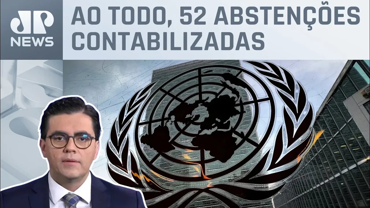 Brasil se abstém em votação na ONU que condena invasão russa na Ucrânia; Vilela opina