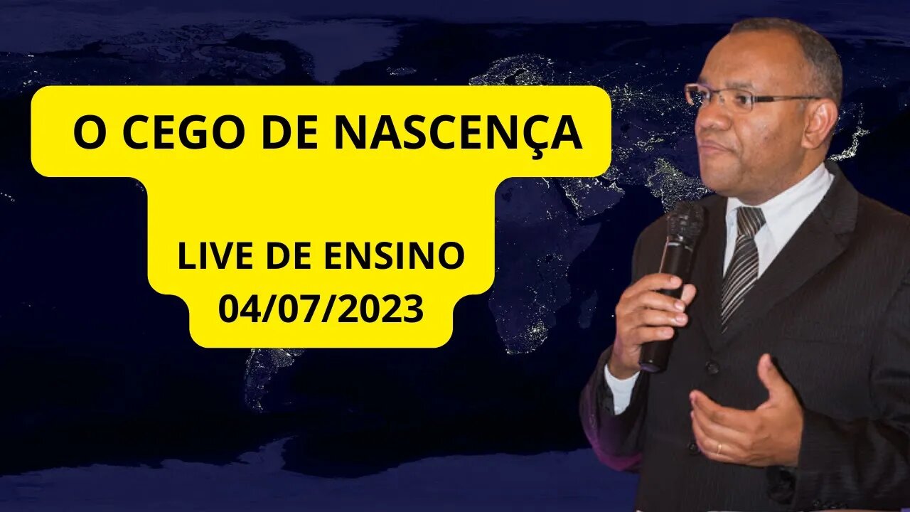 O CEGO DE NASCENÇA