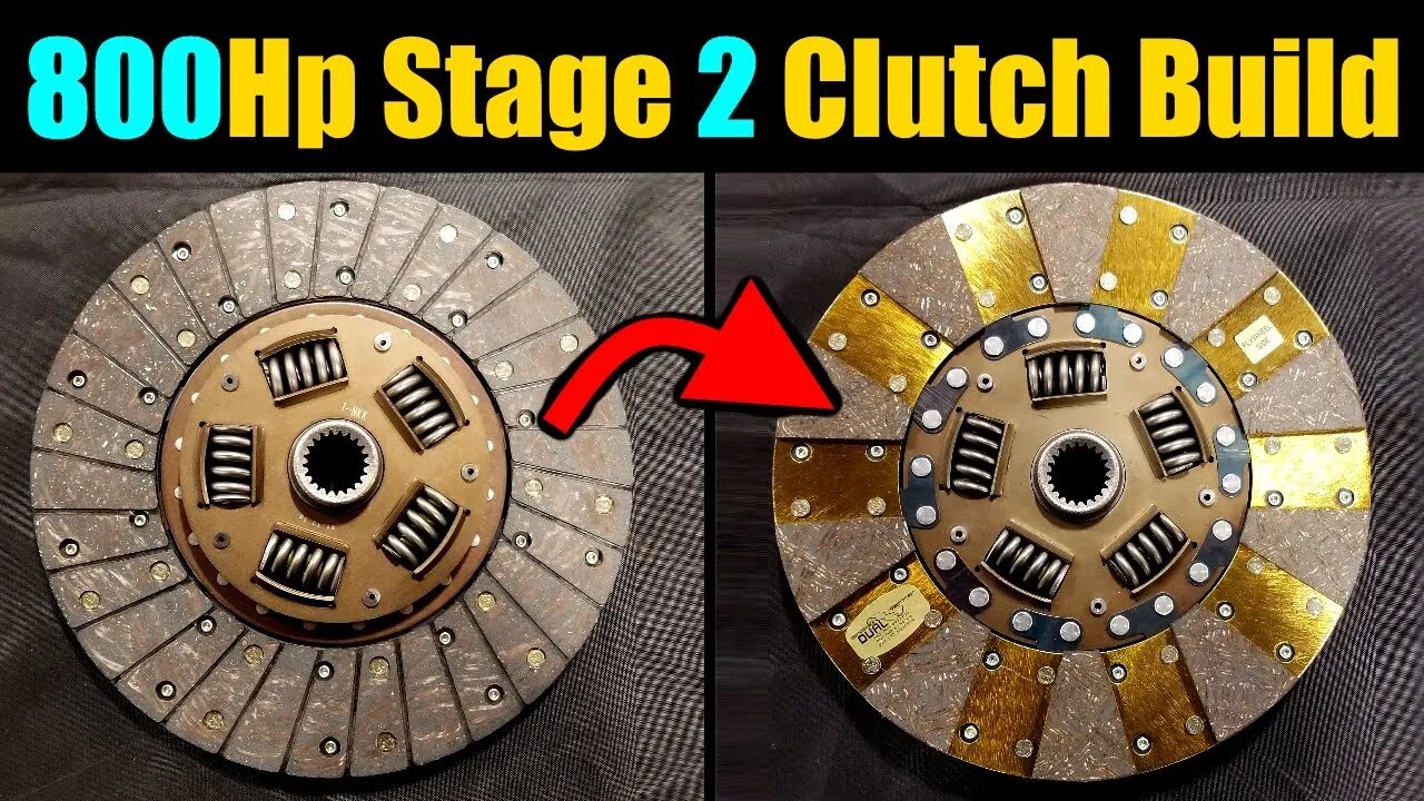 Custom Stage 2 Clutch Build For 800hp | Centerforce 2 Clutch For Turbo LS |