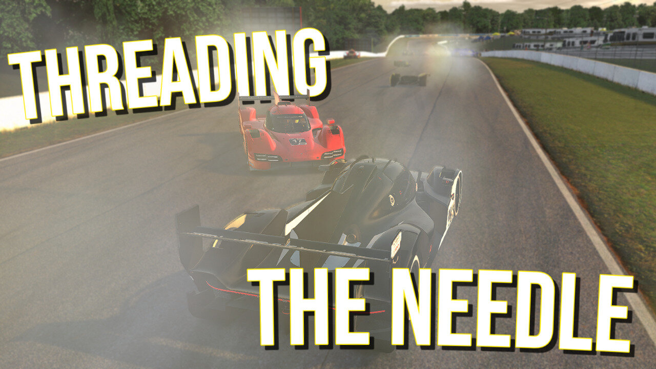 Threading the Needle For P2 -- Top Split | iRacing | IMSA @ Road America | Porsche 963