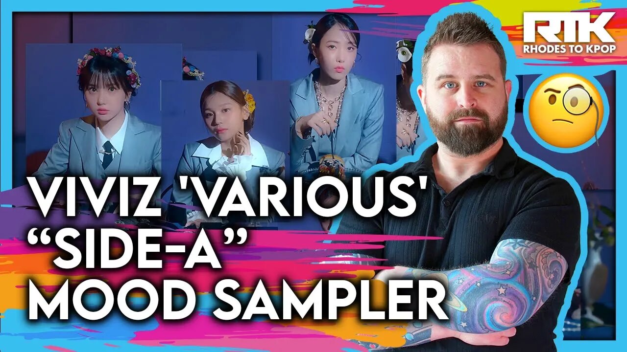 VIVIZ (비비지) - 'VarioUS' "Side-A" Mood Sampler (Reaction)