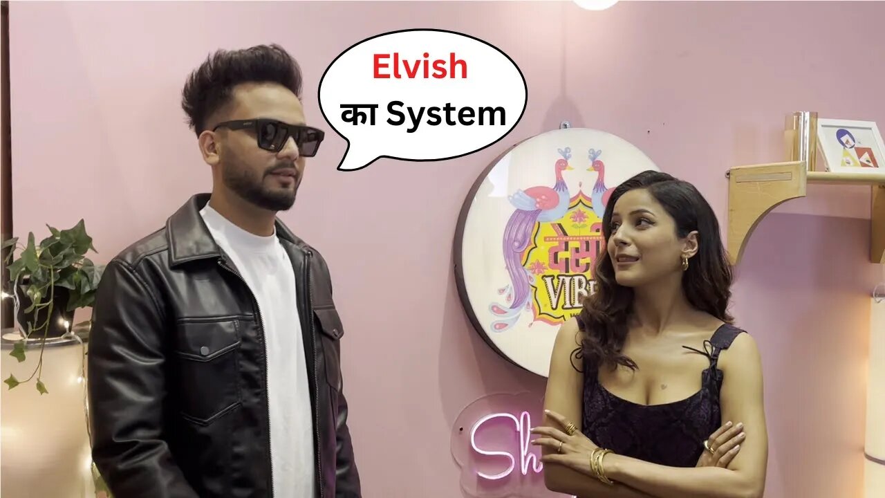 When Elvish Yadav Meet Shehnaaz Gill | Desi Vibes With Shehnaaz Gill 😍🔥