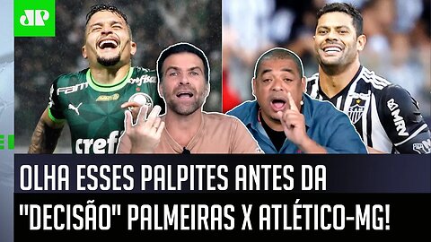 SERÁ?? "Velho, o Palmeiras contra o Atlético-MG pra mim vai..." OLHA esses PALPITES antes do JOGÃO!