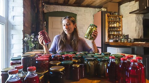 What We Preserve for Winter in a Homestead?!