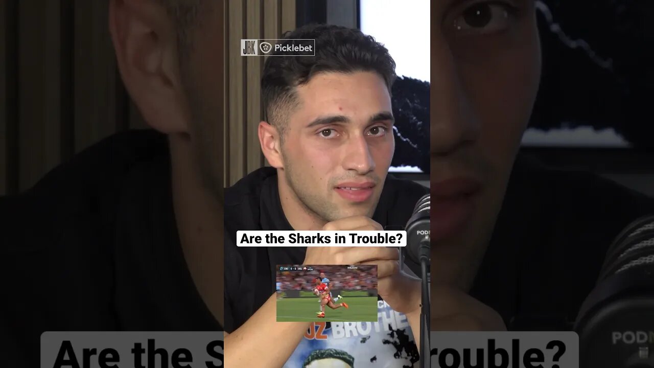 Are the Cronulla Sharks in Trouble? #nrl #rugbyleague #jbkshow