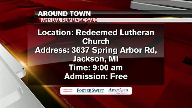 Around Town 5/1/18: Annual Rummage Sale