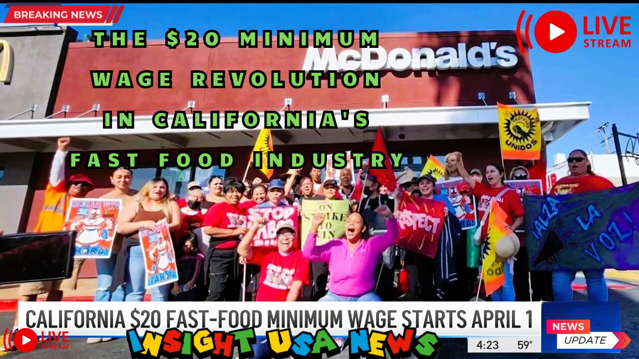 The $20 Minimum Wage Revolution in California's Fast Food Industry