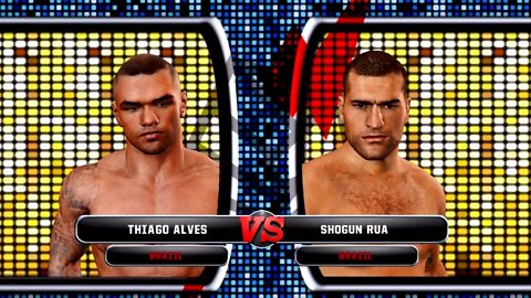 UFC Undisputed 3 Gameplay Shogun Rua vs Thiago Alves (Pride)