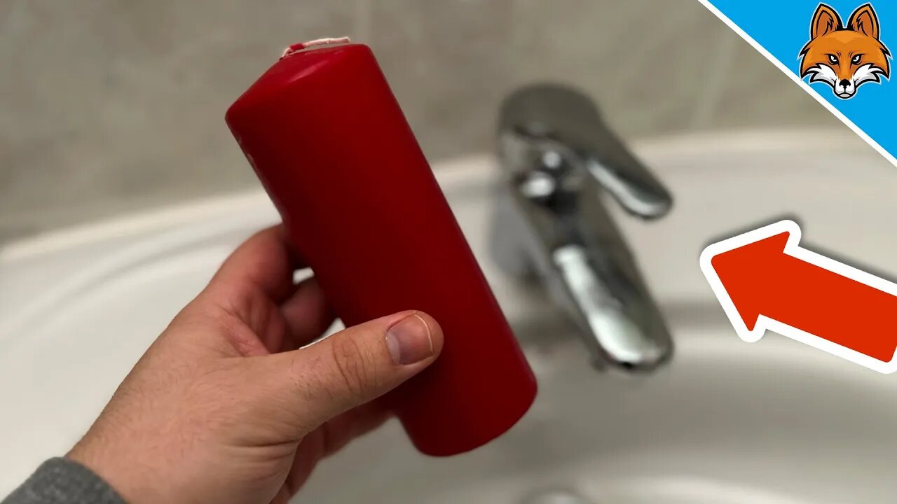 Rub a CANDLE over your FAUCET and WATCH WHAT HAPPENS💥(Ingenious TRICK)🤯