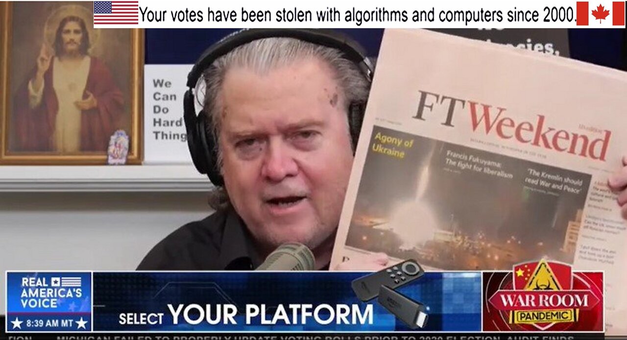 “Chrystia Freeland Get Your Ass on a Plane, Get Over There, And Grab an AK47 – Get to Ukraine!”