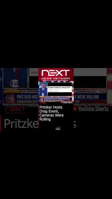 Pritzker Hosts Drag Event, Cameras Were Rolling #shorts