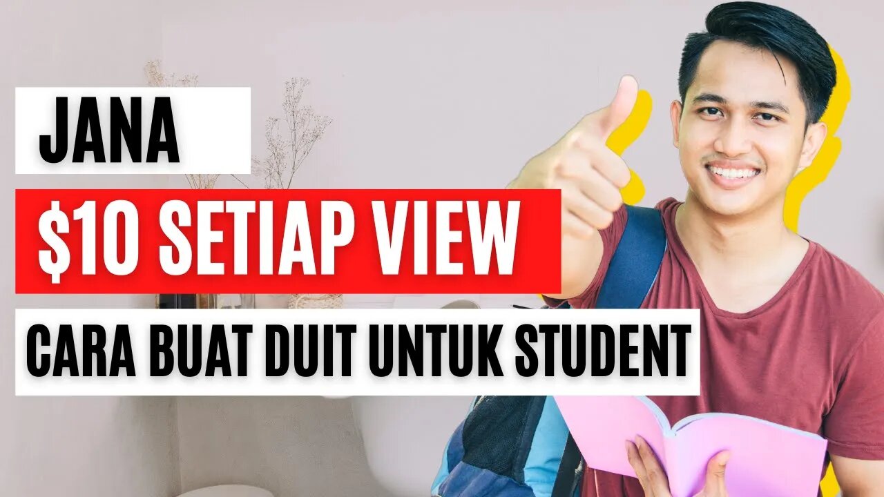 [TERKINI] Cara Buat Duit Online Untuk Students - Sehingga $5,000 Passive Income