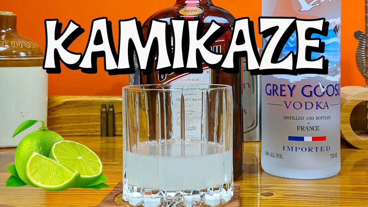 How To Make The Kamikaze Cocktail Mixed Drink