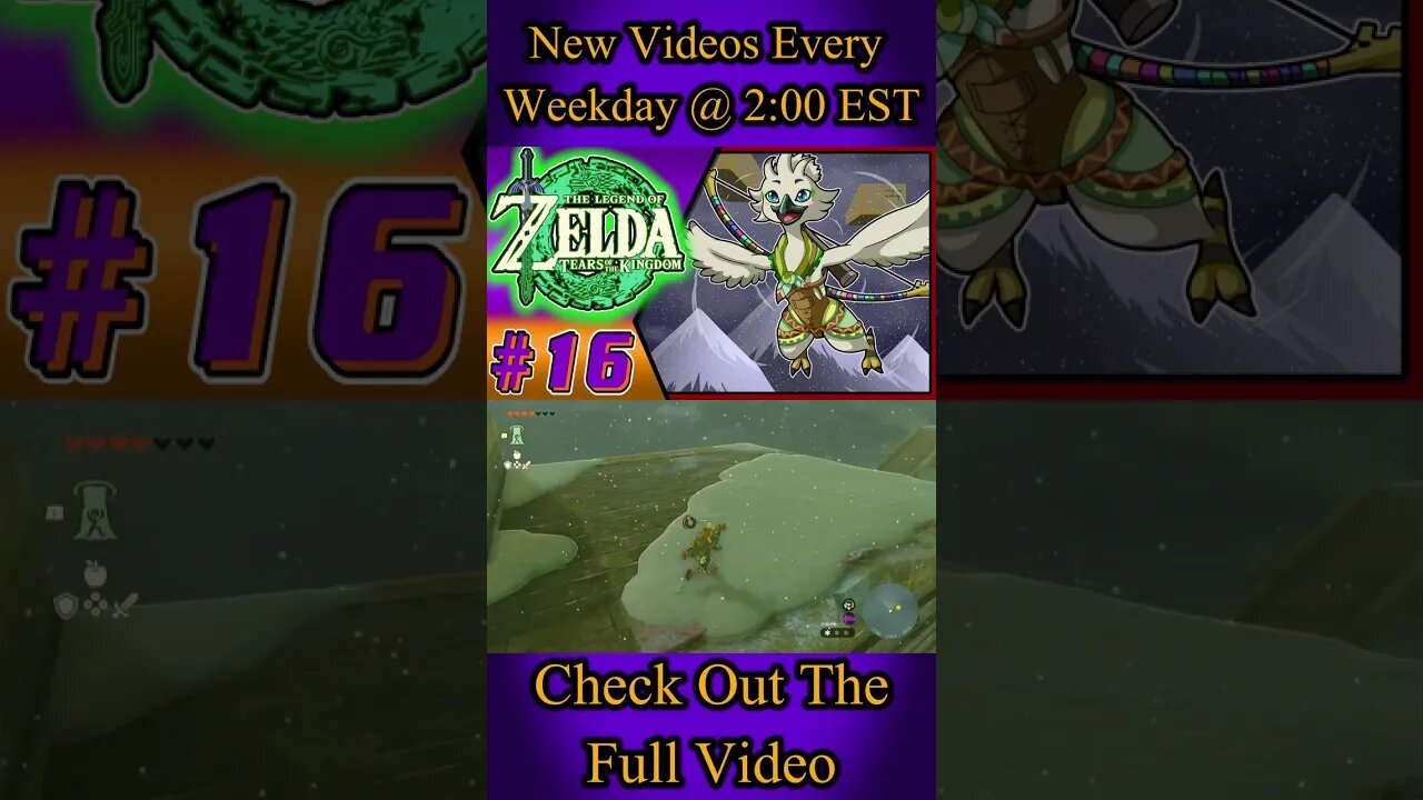Legend Of Zelda Tears Of The Kingdom Part 16 Video Highlights #shorts