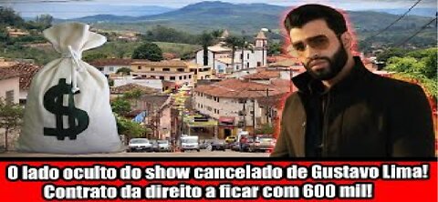 O lado oculto do show cancelado de Gustavo Lima! Contrato da direito a ficar com 600 mil!