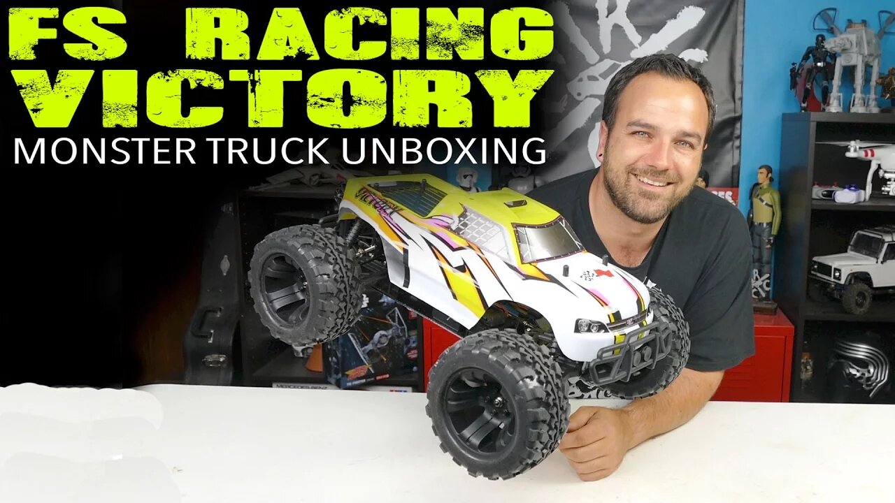 FS Racing Victory RC 4x4 Monster Truck Unboxing