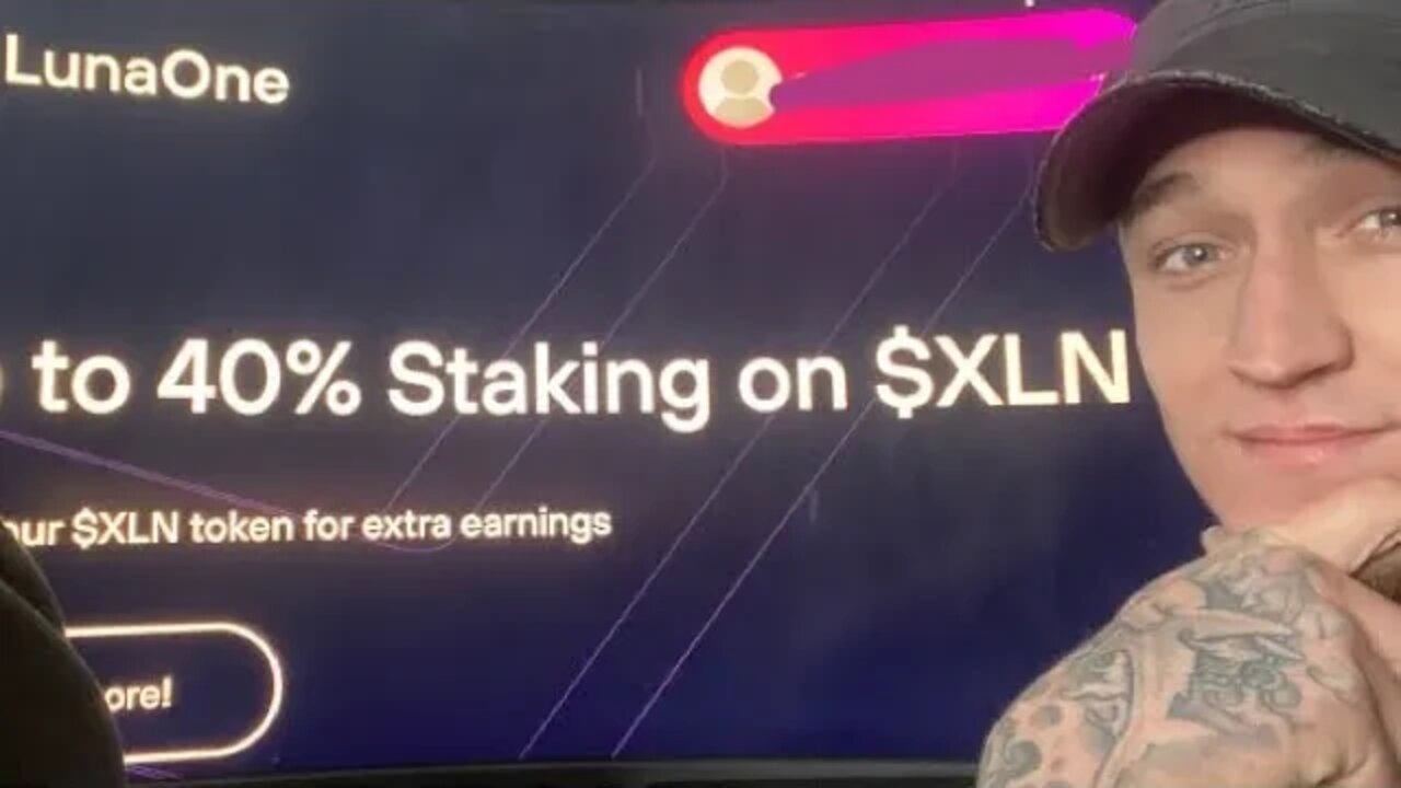 Luna One (XLN) 40% APY Staking! How To Stake XLN Coins! (100-1000x Metaverse Project)