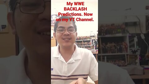 My WWE Backlash Predicrions!!! Now on my YT Channel 😁👍 #wrestlebomb