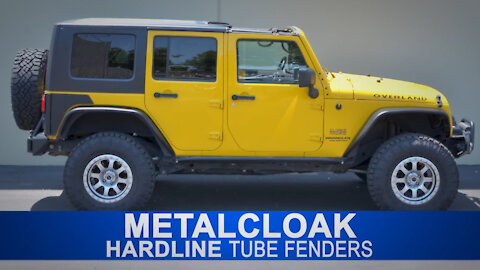 MetalCloak Hardline Fenders for the JK Wrangler