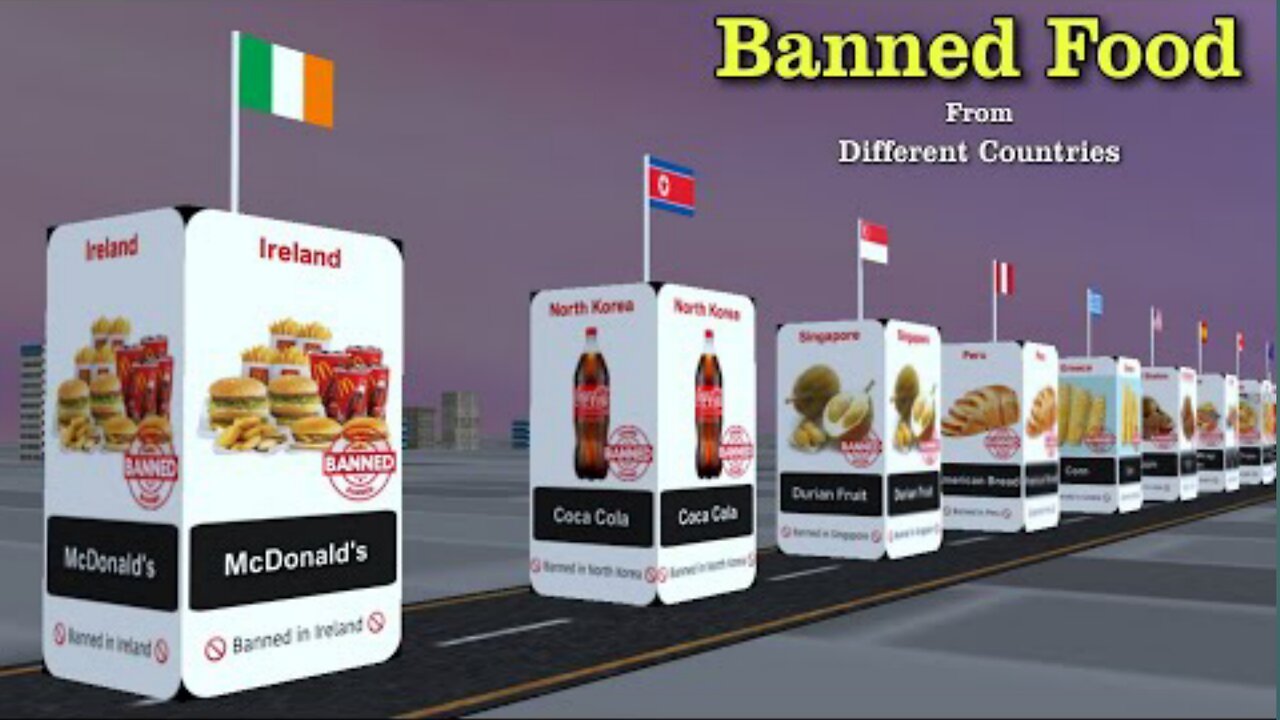 Banned Food From Different Countries