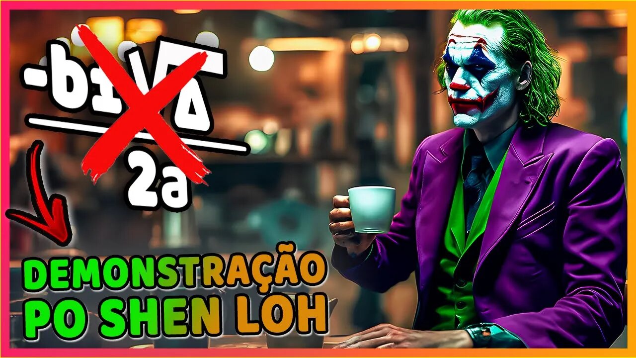 DEMONSTRAÇÃO DO MÉTODO PO SHEN LOH C/ @matematiqueiro