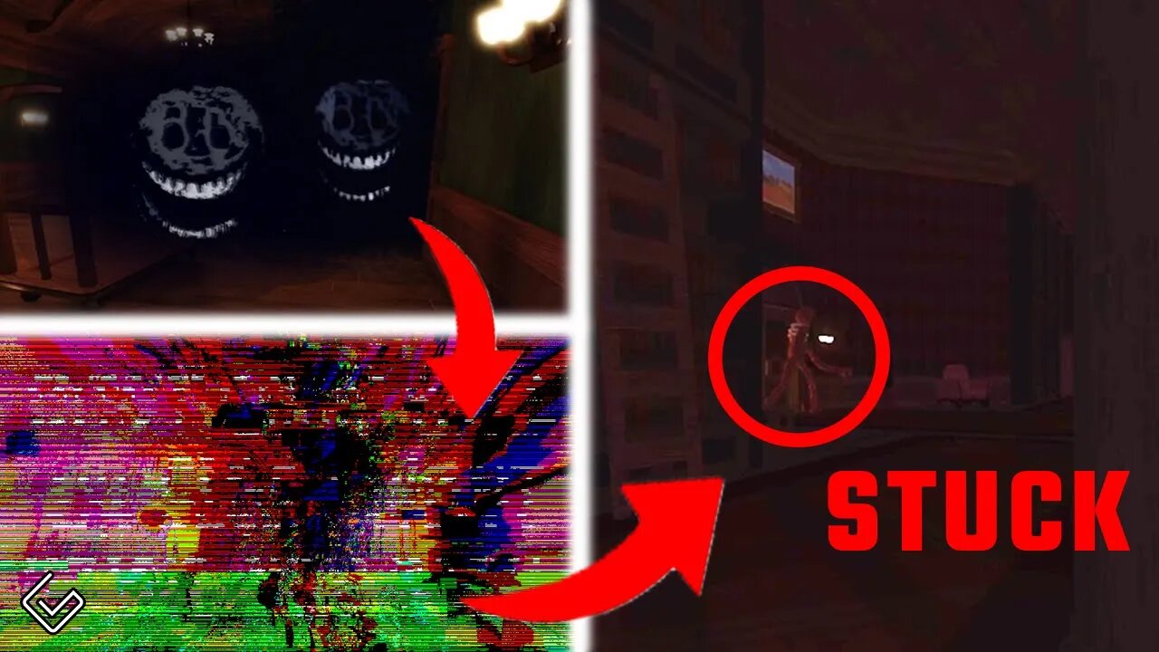 DOUBLE RUSH & GLITCH BREAKS LIBRARY?!??! | ROBLOX DOORS