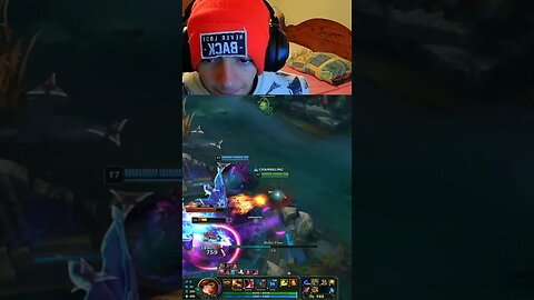 when YOU die on League Of Legends... #shorts